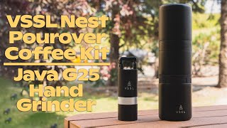 VSSL Nest Pourover Coffee Kit  Portable Coffee Brewer  Eight Ounce Coffee [upl. by Wayolle]