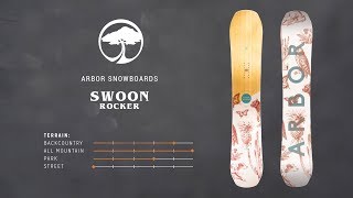 Arbor Snowboards  2018 Product Profiles  Swoon Rocker [upl. by Nerdna282]