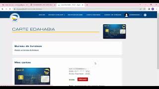 tracking carte edahabia تتبع البطاقه الدهبية [upl. by Tirrej408]