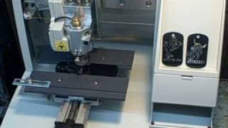 Gravograph M20 Engraving machine [upl. by Aivitnahs883]