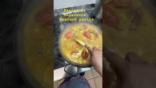 Best seafood 🦞 paella  Chiringuito las sardinitas foryou travel seafood paella viralvideo [upl. by Godiva799]