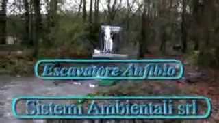 ESCAVATORE ANFIBIO MARSH BUGGIES PIATTAFORMA GALLEGGIANTE EXCAVATOR FLOAT AMPHIBIOUS Land amp Water [upl. by Ursulette]