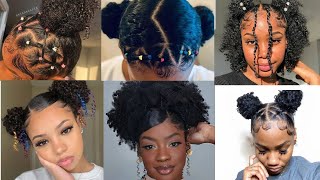 2024😍💖Cute and Easy Natural Curly hairstyles compilation ✨ curlyhairstyles compilation [upl. by Iverson]