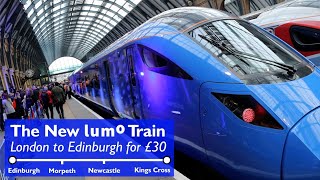 The New Lumo Train from London to Edinburgh [upl. by Anecuza]