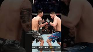 Justin Gaethje Knocks Out Dustin Poirier ufc5 ufc5gameplay [upl. by Ellehsram]