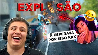 SABOTEI O CARRO DAS PESSOAS no GTA RP 😂 Modder Clips [upl. by Wanda]