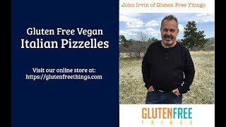 Gluten Free Vegan Pizzelle Cookies Recipe by John Irvin of Gluten Free Things [upl. by Rickart]