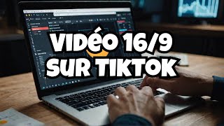 Comment Adapter une Vidéo 169 pour TikTok  Tutoriel Simple [upl. by Horsey]