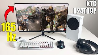 Best Xbox Series S 120FPS PC Gaming Setup  KTC 165Hz Monitor H24T09P [upl. by Ard]