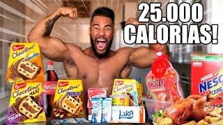 25 MIL CALORIAS O MAIOR DIA DO LIXO DO MUNDO [upl. by Lisab]