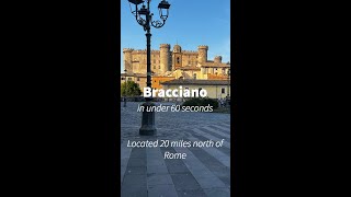 Bracciano Italy in Under 60 Seconds [upl. by Dorette]