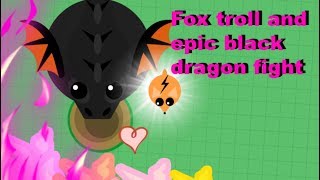 mopeiopllexx h20Fox trollingblack dragon fight [upl. by Fleeman104]