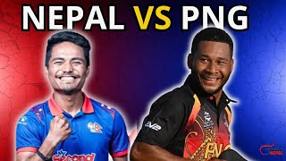 Nepal Vs Papua New Guinea Final live  Hong Kong Mens T20I Series  Match Analysis [upl. by Fortin]