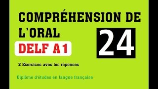 DELF A1  Compréhension de loral no 24 [upl. by Sula]