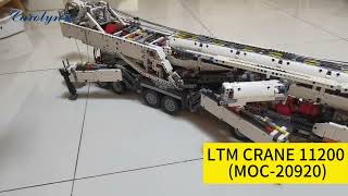 LTM CRANE 11200 MOC20920 [upl. by Georgeta]