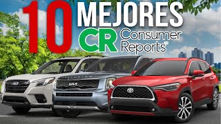 10 MEJORES SUV Y AUTOS para COMPRAR en 2024 según CONSUMER REPORTS [upl. by Enyedy]