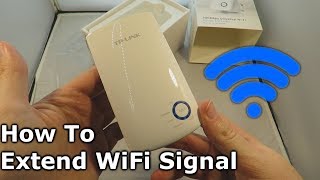 How to Extend WiFi WiFi Repeater [upl. by Ainoloppa]