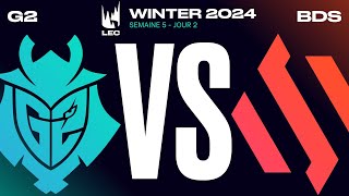 LEC Winter 2024 Final Upper Bracket  G2 vs BDS [upl. by Elyrpa]