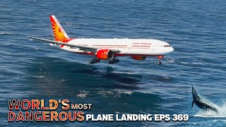 Worlds most dangerous plane landing eps 369 [upl. by Lydnek]