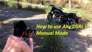 Canon Eos 1300d manual mode tutorial  tricks Background Blur Video Shooting [upl. by Llennaj]