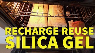 How to recharge silica gel  silica gel regeneration [upl. by Aikahs]