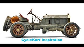 Cyclekart  1906 Locomobile Inspired Build Part 1  chassis [upl. by Ohs898]