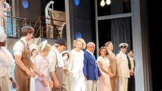 Sutton Foster last Anything Goes at The Barbican curtain call 101021 [upl. by Merla]