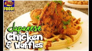 OMG JAPANESE CHICKEN amp WAFFLES [upl. by Noryt314]