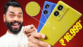 Motorola g85 Unboxing amp First Look ⚡ 3D Curved pOLED 50MP OIS LYT600  ₹16999 [upl. by Introc]