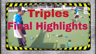 Bero Triples Lawn Bowls Final Highlights  Dont Miss A Minute [upl. by Earehs]