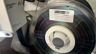 Chameleon mirror chrome filament on Bambu Lab A1 3d printer [upl. by Lerraf]