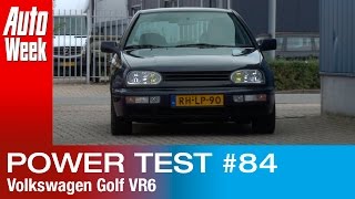 Op de rollenbank  VW Golf VR6 [upl. by Dot]