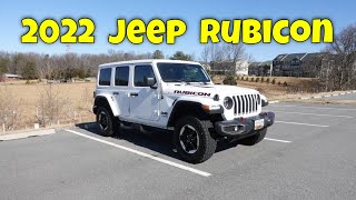 2022 Jeep Wrangler Rubicon 20L Turbo  My Honest Review [upl. by Aida824]