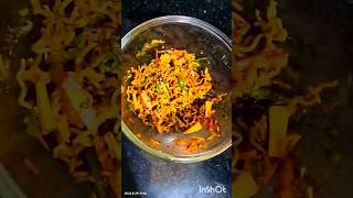 Crispy Maggi bhel food recipe ytshorts specialrecipe easyrecipe [upl. by Cattier]