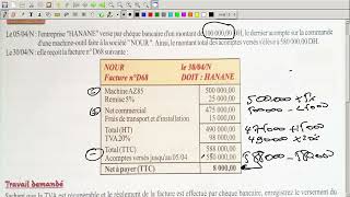 Comptabilité Approfondie Vidéo N 7  Exercices [upl. by Queena146]