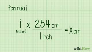 How to Convert Inches to Centimeters [upl. by Goldston]