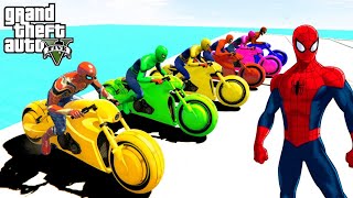 GTA 5 Ragdolls Spiderman Compilation p9Euphoria7 Physics Fails Jumps Funny Moments 009 [upl. by Avot]