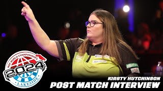 Sophie McKinlay vs Lisa Ashton  Post match interview Lakeside2024 [upl. by Nakada]