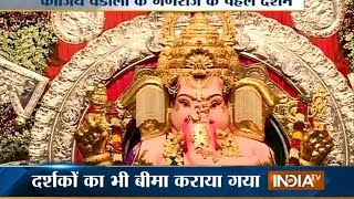 Ganesh Utsav First Look of Wadala Ganpati  India TV [upl. by Martainn]