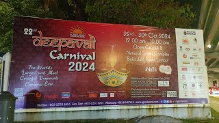 Deepavali Carnival 2024  Bukit Jalil [upl. by Akenor795]