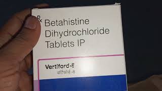 Betahistine dihydrochloride tablet uses in hindi  vertiford 8 syrup uses in hindi [upl. by Feer949]