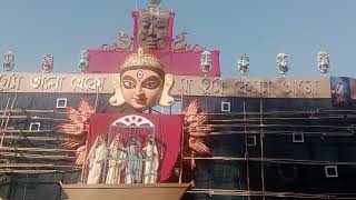 Preposition for Durga Puja Aram Bagh Pandal at Jhandewala in New Delhi [upl. by Eirrehc]