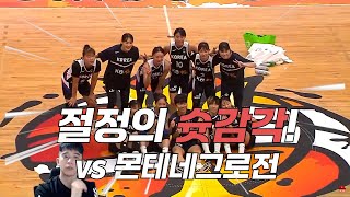 여자농구국가대표 240825 vs 몬테네그로전 리액션 [upl. by Nwahsad771]