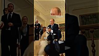 Great Leaders Always Love Animals respect putin modi sigma [upl. by Ojimmas]