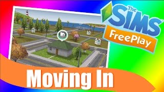 Sims Freeplay  Tutorial Walkthrough  Moving In [upl. by Artemas]