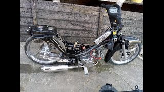 Mi gilera smash proceso TUNING 2 PARTEARIELVARGAS70 [upl. by Onfre]