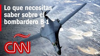 Los detalles del bombardero B1 usado por EEUU en el ataque a objetivos en Iraq y Siria [upl. by Dunn]