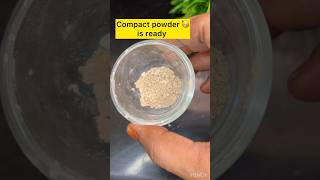 Makeup powdercompact powder compactpowder homemade makeup ytshorts [upl. by Sucramel407]