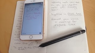 Moleskine Smart Writing Set Review and Test [upl. by Enelyahs273]