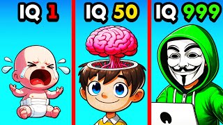 IQ 1 vs IQ 999 Smart Test [upl. by Paulsen]